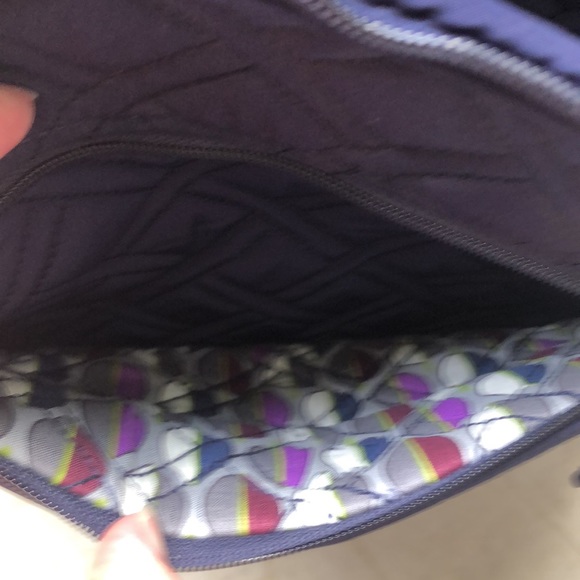 🆕 Vera Bradley Campus Backpack ~ Classic Navy - Picture 7 of 10